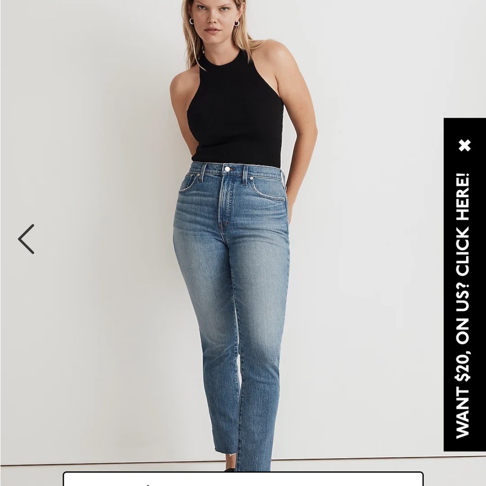 Madewell perfect vintage jean